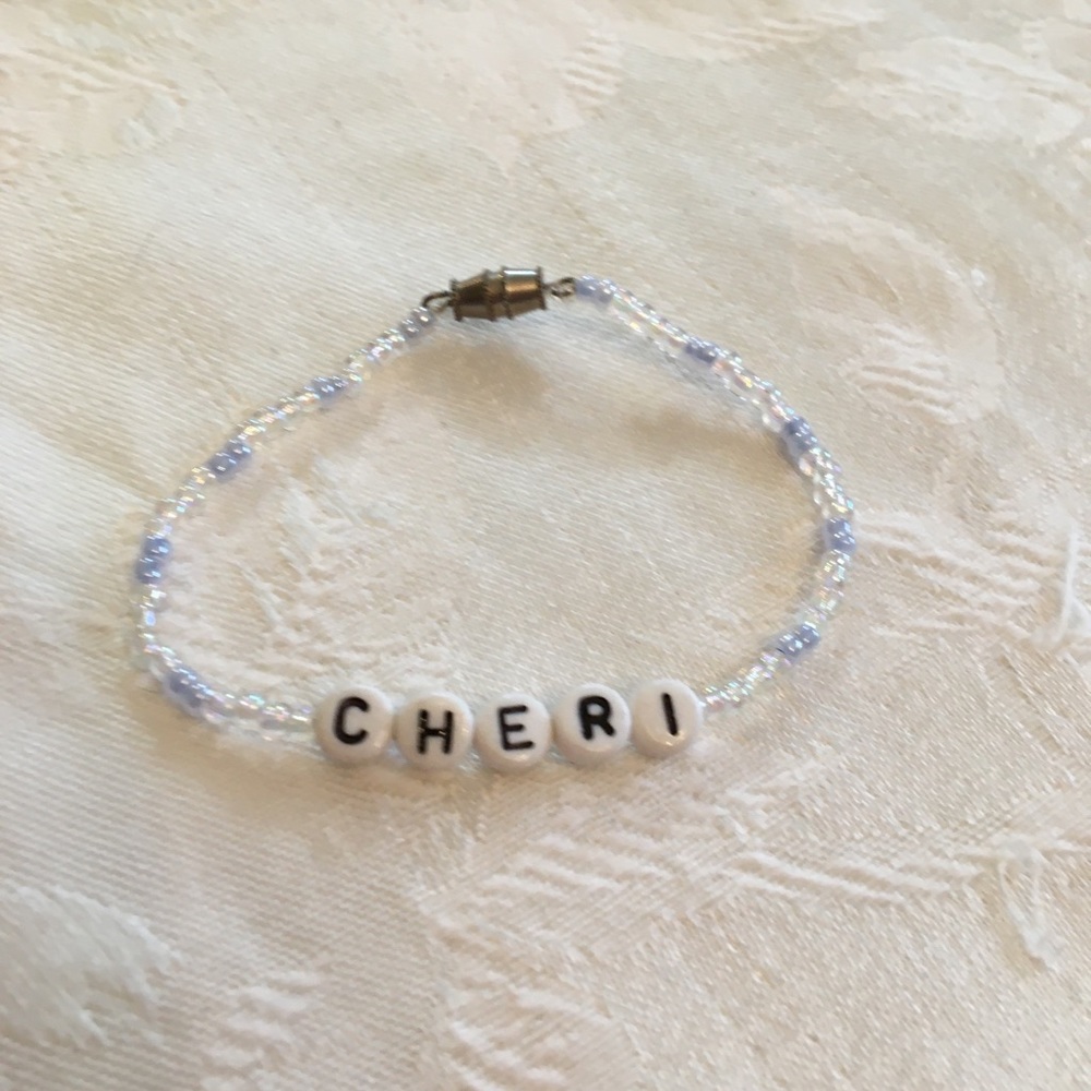 CHERI 7” personalized name bracelet-NEW